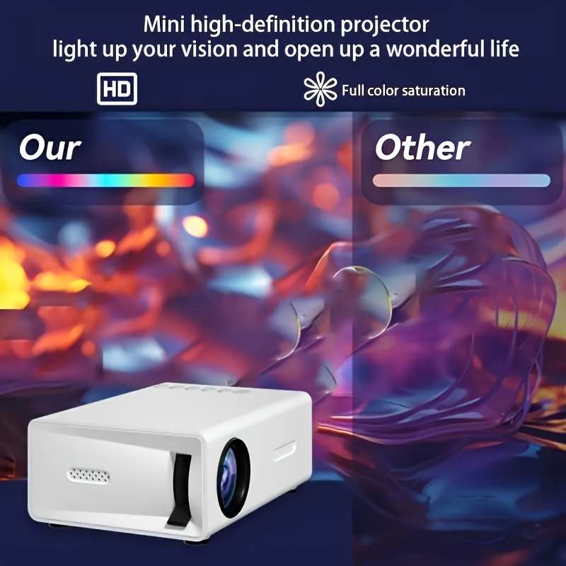 Projector Color All White