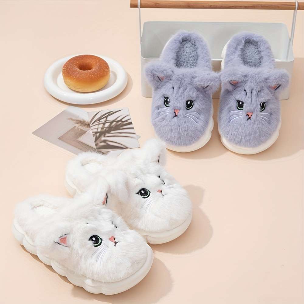 Cotton Slippers Color Light Blue Sizeuk 2-2.5 Big Kid