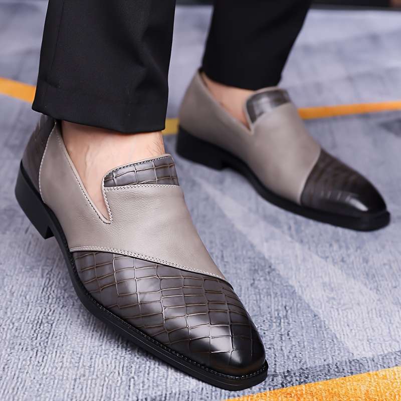 Mens Leather Shoes Color Black Sizeuk 10