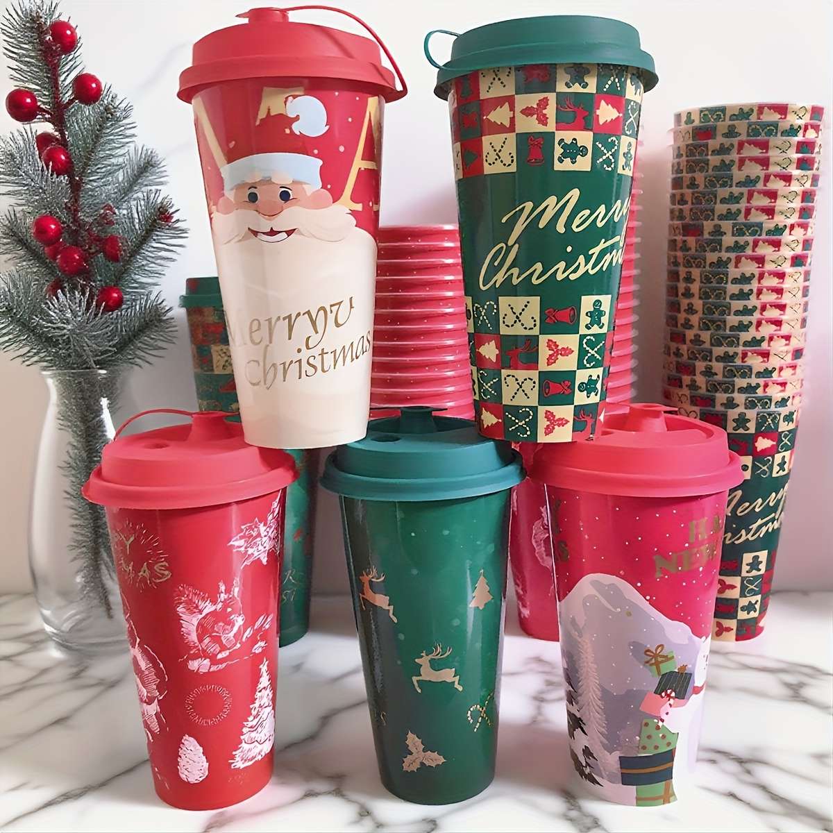 Water Cup Style 22 Oz   650 Ml 15 Assorted Sets