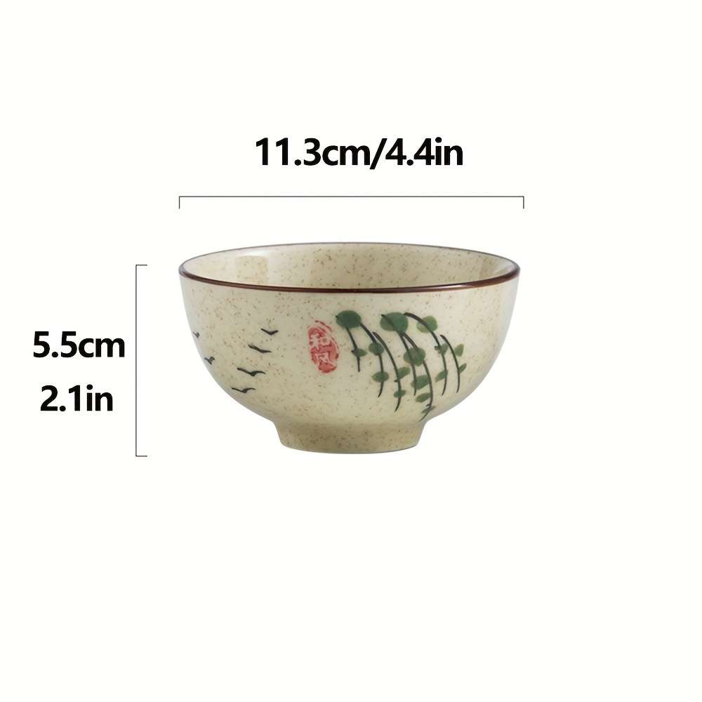 Bowl Style 5Pcs Japanese Rice Bowls