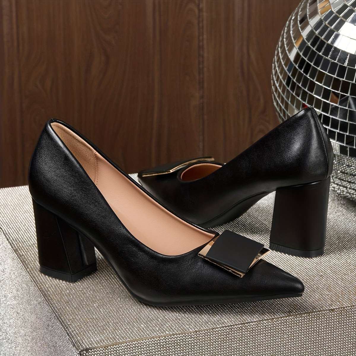 Women S High Heels Color Black Sizeuk 9