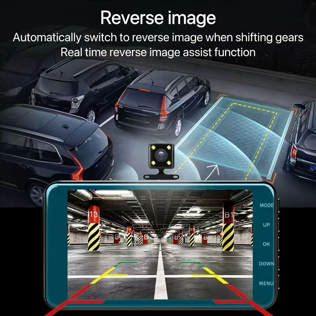 Dashcam Model 2 Lens Touch Hd Dash Cam   32Gb