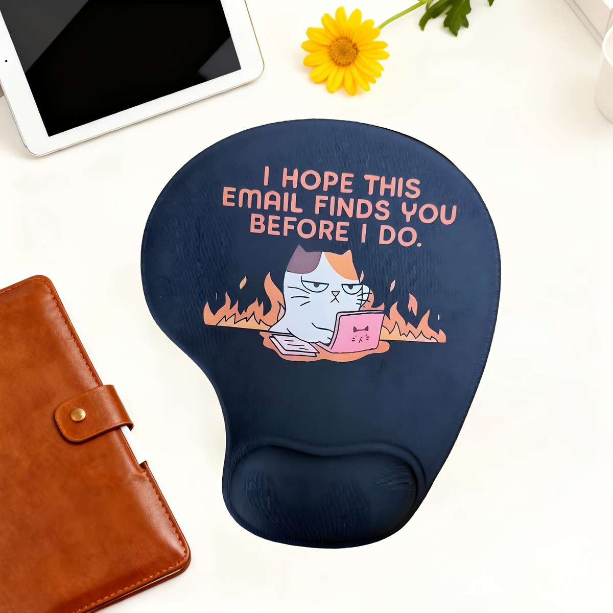 Premium WearResistant Funny Theme Ergonomic Wrist Support For Graphic Designers