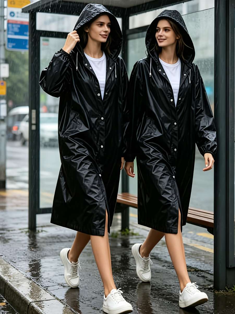 Raincoat Space Gray Size Onesize