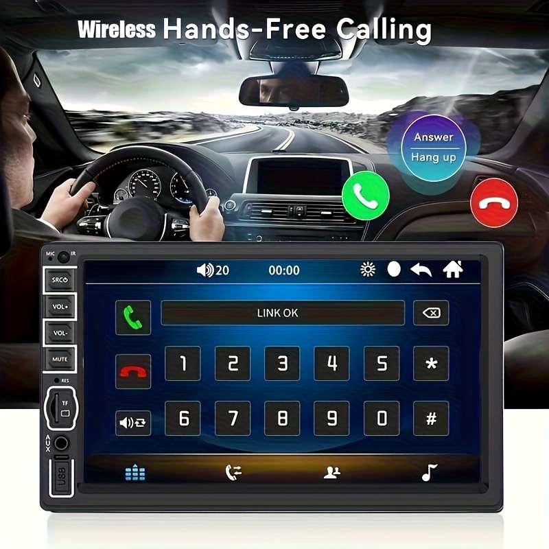 Car Audio  Entertainment System Model 7Inmp5  Add Camera Kit