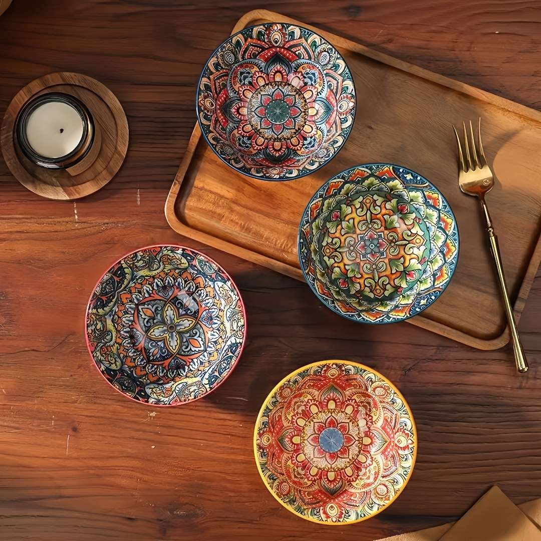 Bowl Color 1 Set Of 4 Pieces Combination A