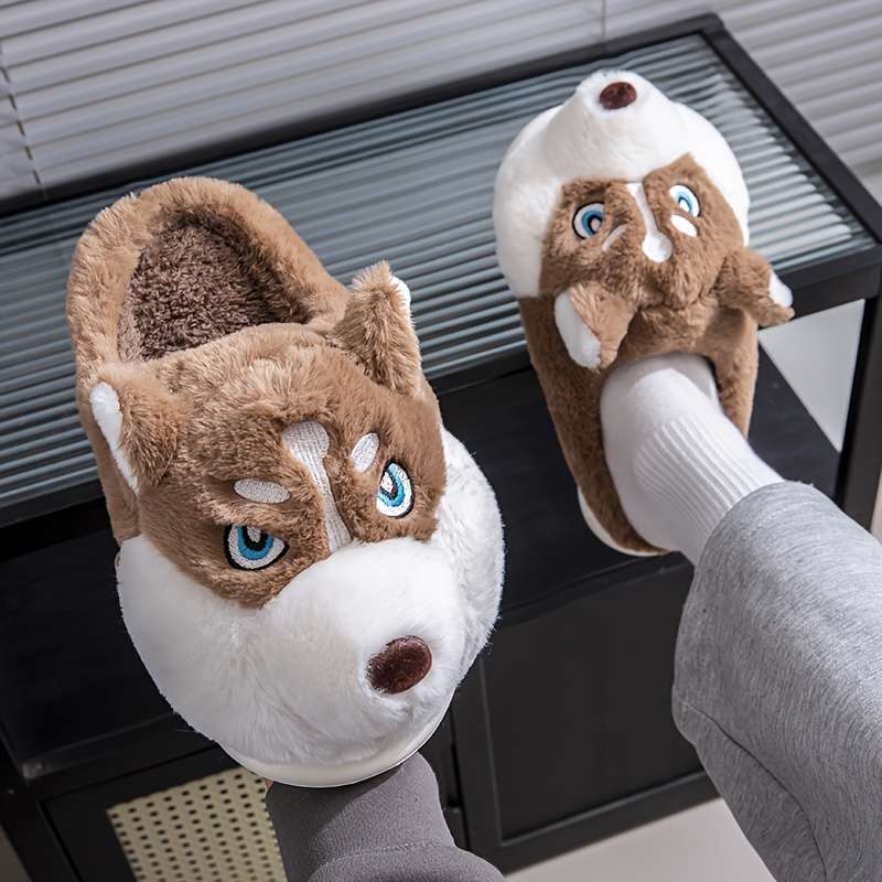 Cotton Slippers Color Light Grey Sizeuk 6.5-7