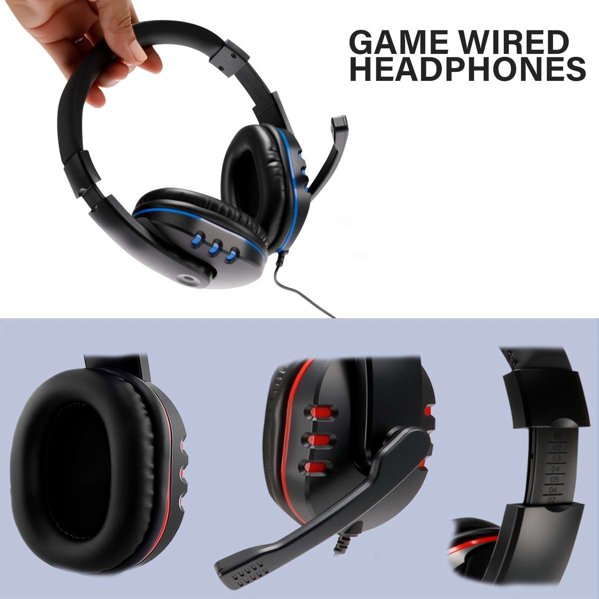 Headset Headphones Over Ear
