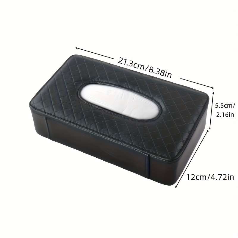 Car Tissue Box Color Black