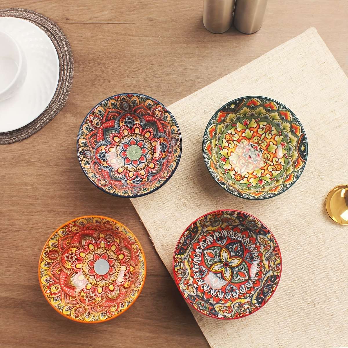 Bowl Color 4Pcs Mixed Color