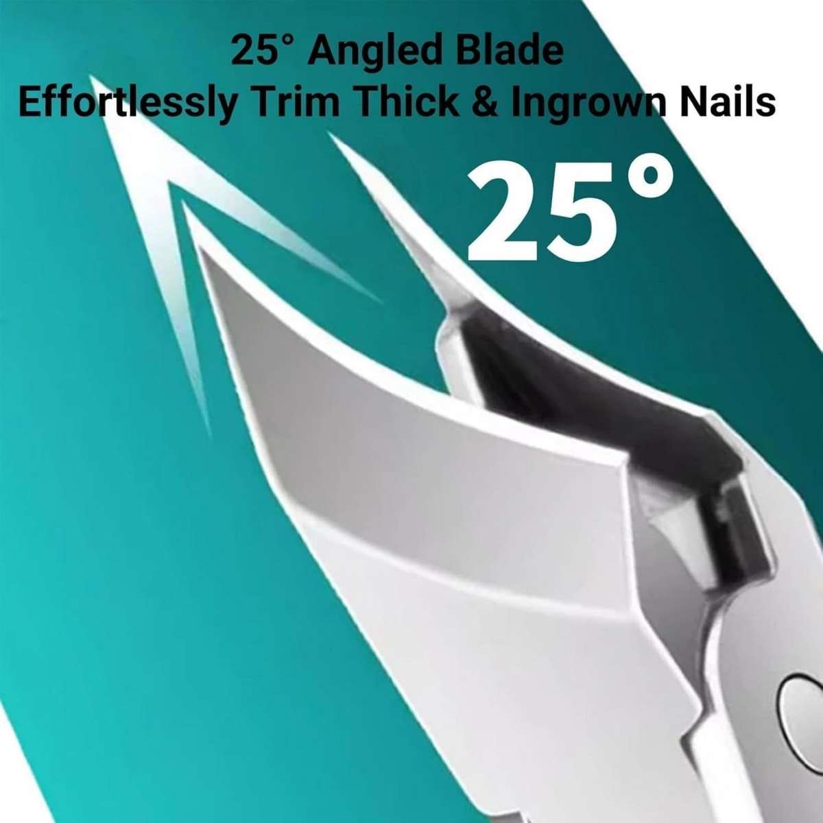 3pcs set Eagle Beak Beveled Nail Clippers Oblique Ingrown Toenails Clipper Beveled Nail Clipp