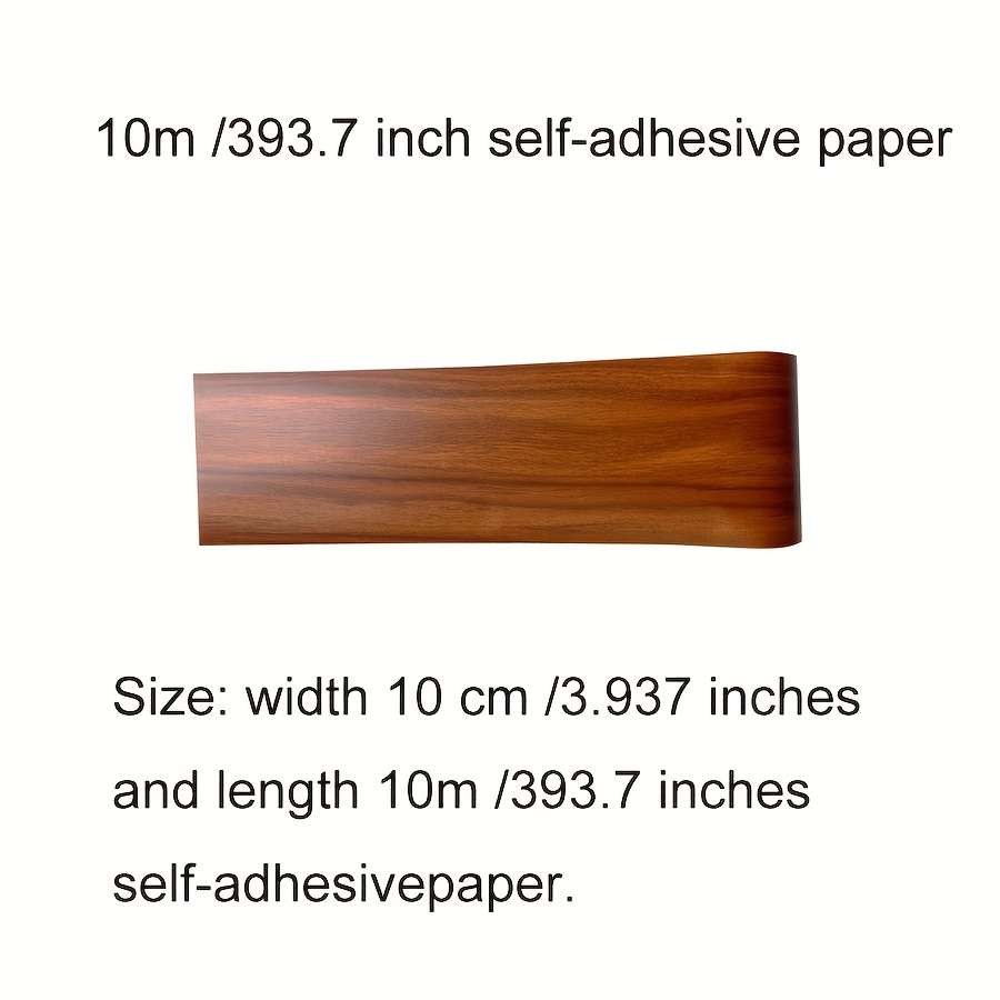 Skirting Board Orange Wood Color Model 15Cm*10M5.9Lnch*393.7Lnch