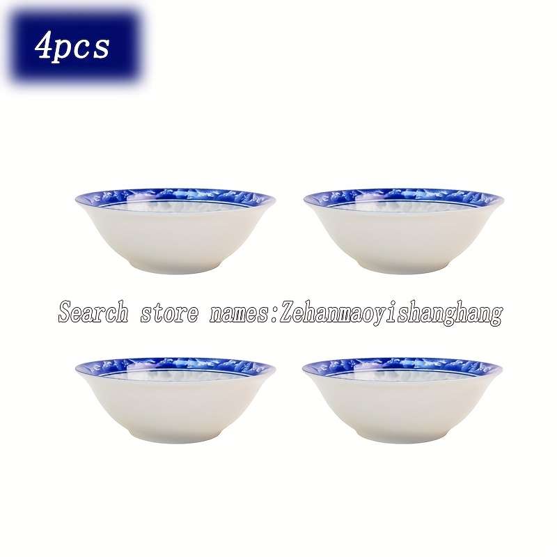 Bowl Color Blue White Materialceramics