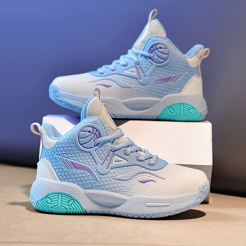 Basketball Shoes Color Purple Sizeuk 2.5 Big Kid