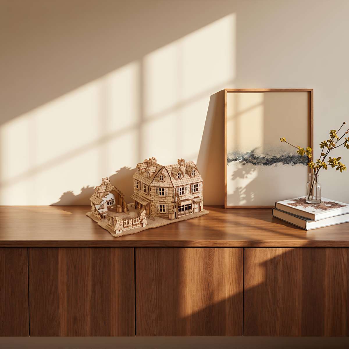 Building Toy Architectural Model Toy Set Model Lg852