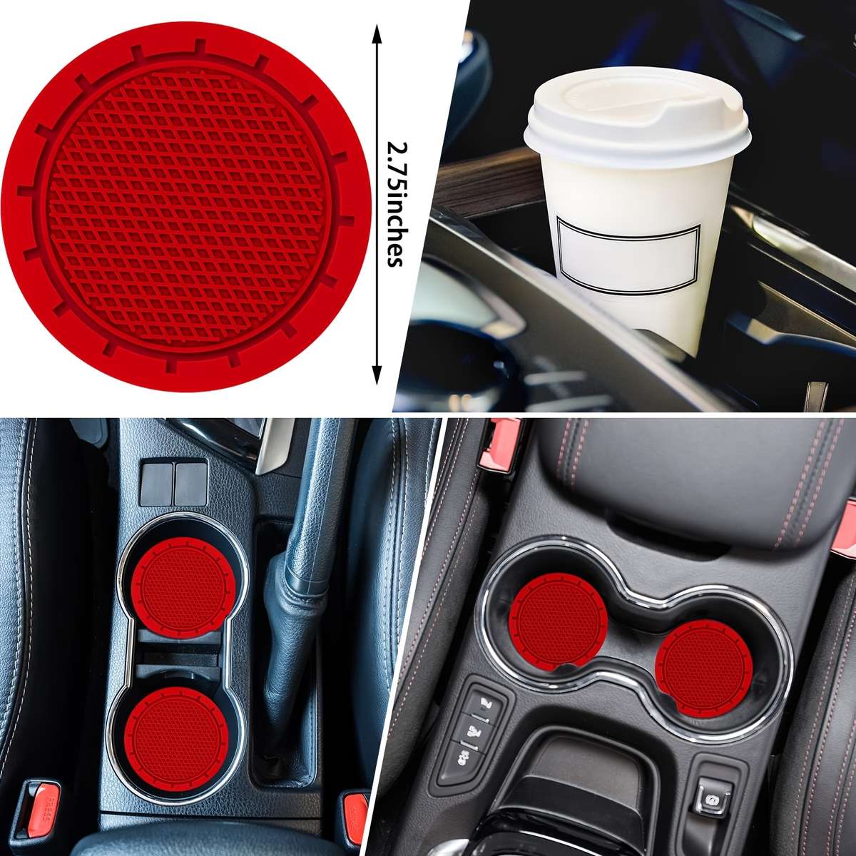 Car Steering Wheel Cover Pink 36Pcs