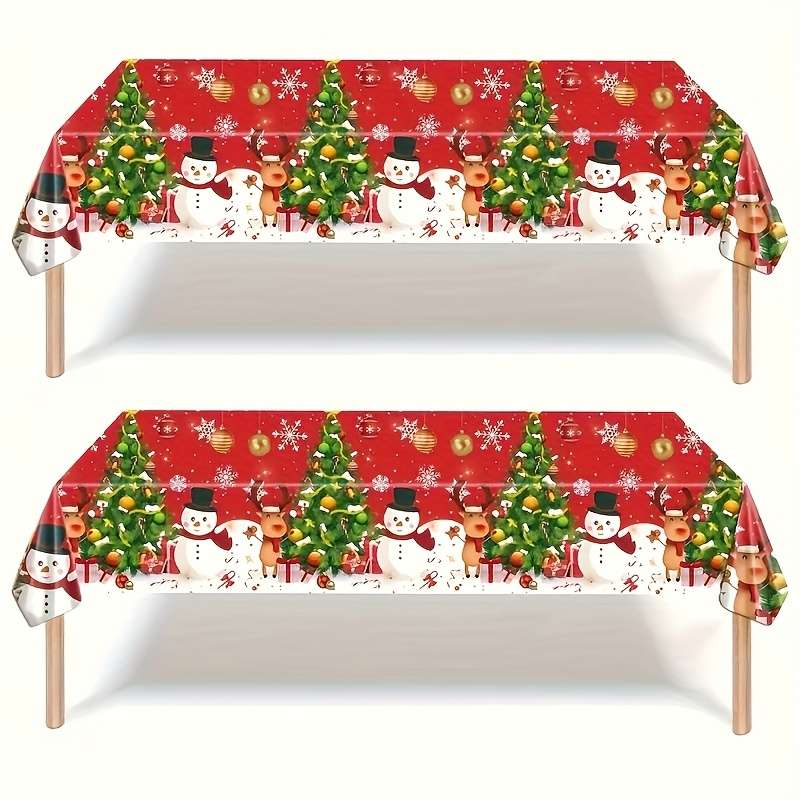 Christmas Tablecloth Quantity 2Pcs