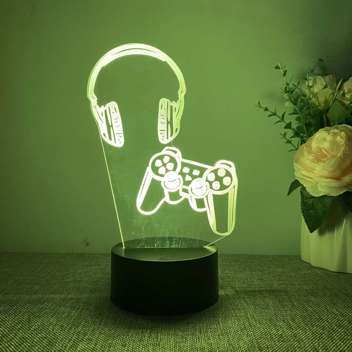 Night Light Color Black Touch Colorful