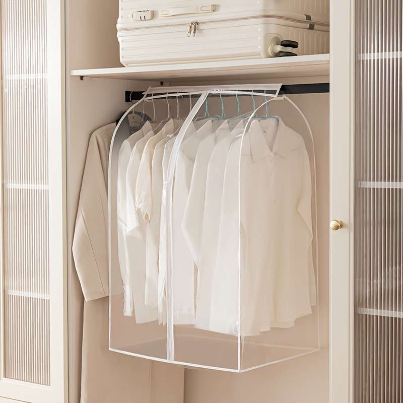 Clothing Dust Bags Color Transparent White Trumpet Sizeonesize