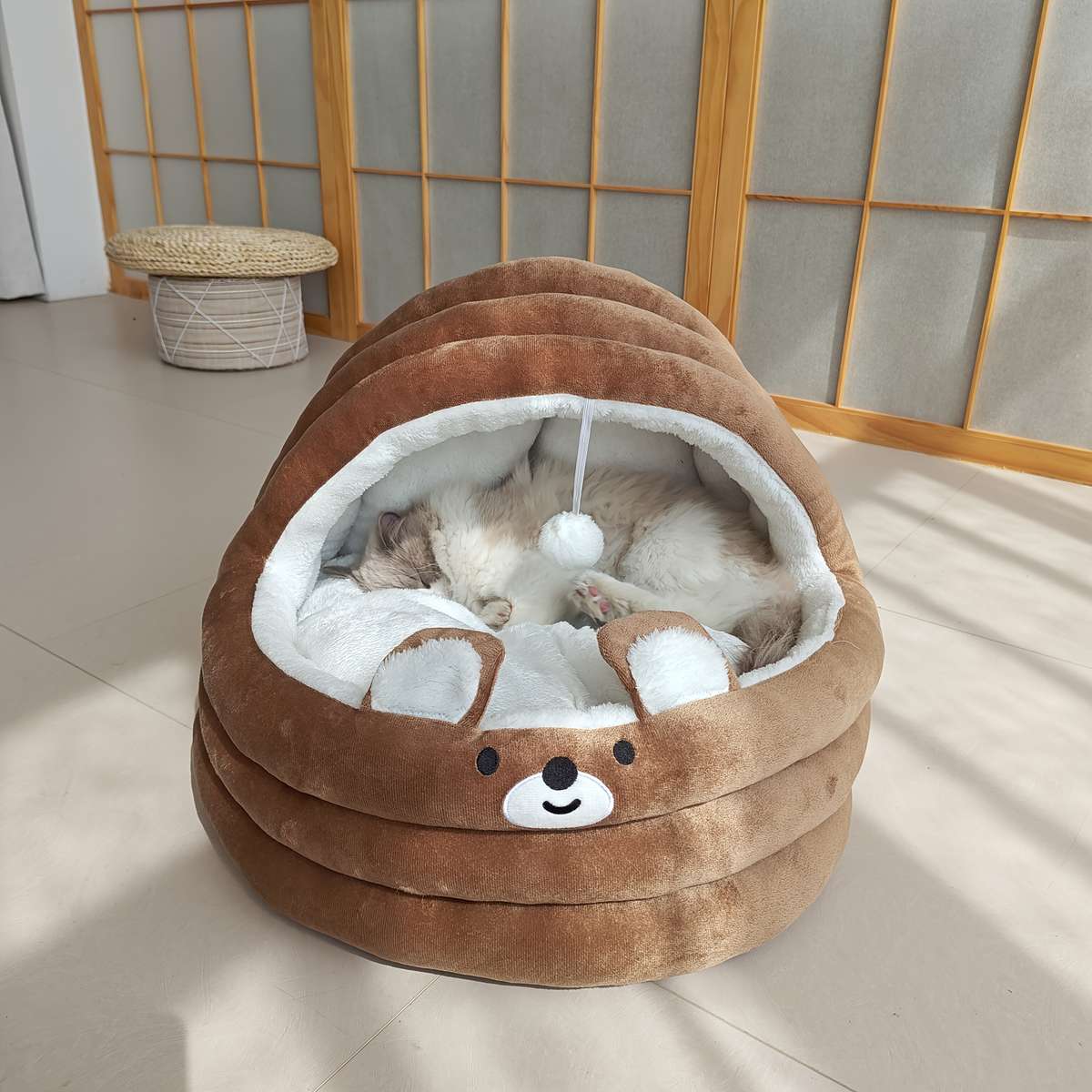 Pet supplies color Grey size L  45x 44x 42cm