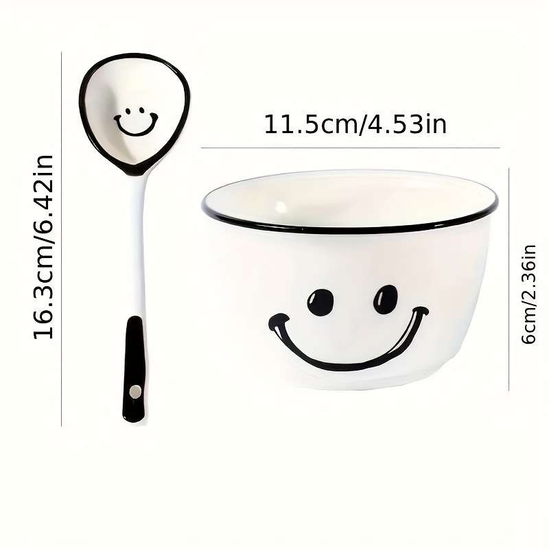 Bowl Items 2Pcs Bowl2Pcs Spoon