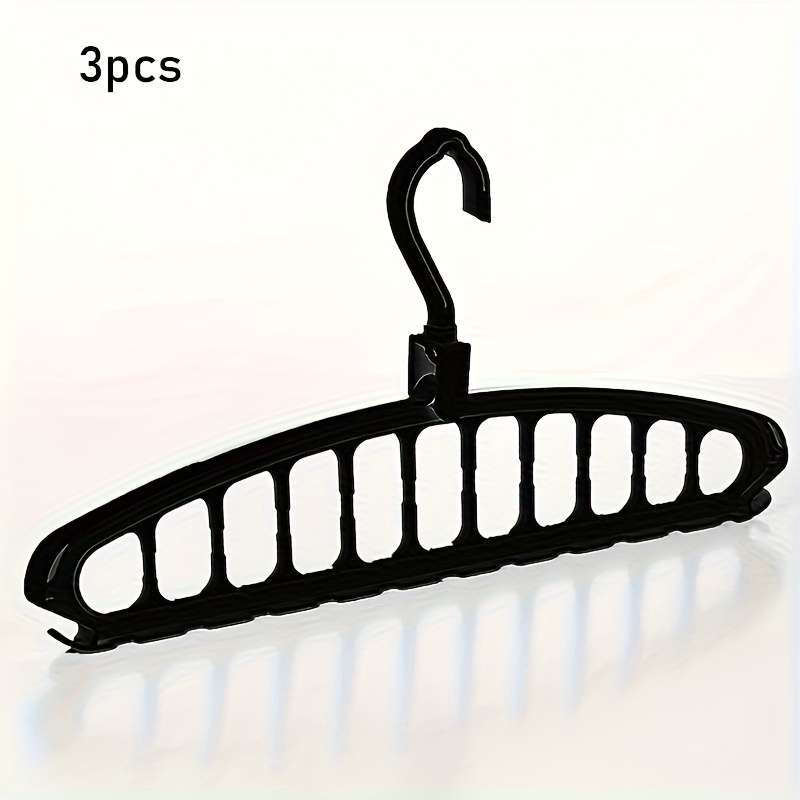 Clothes Rack Black Quantity 3Pcs