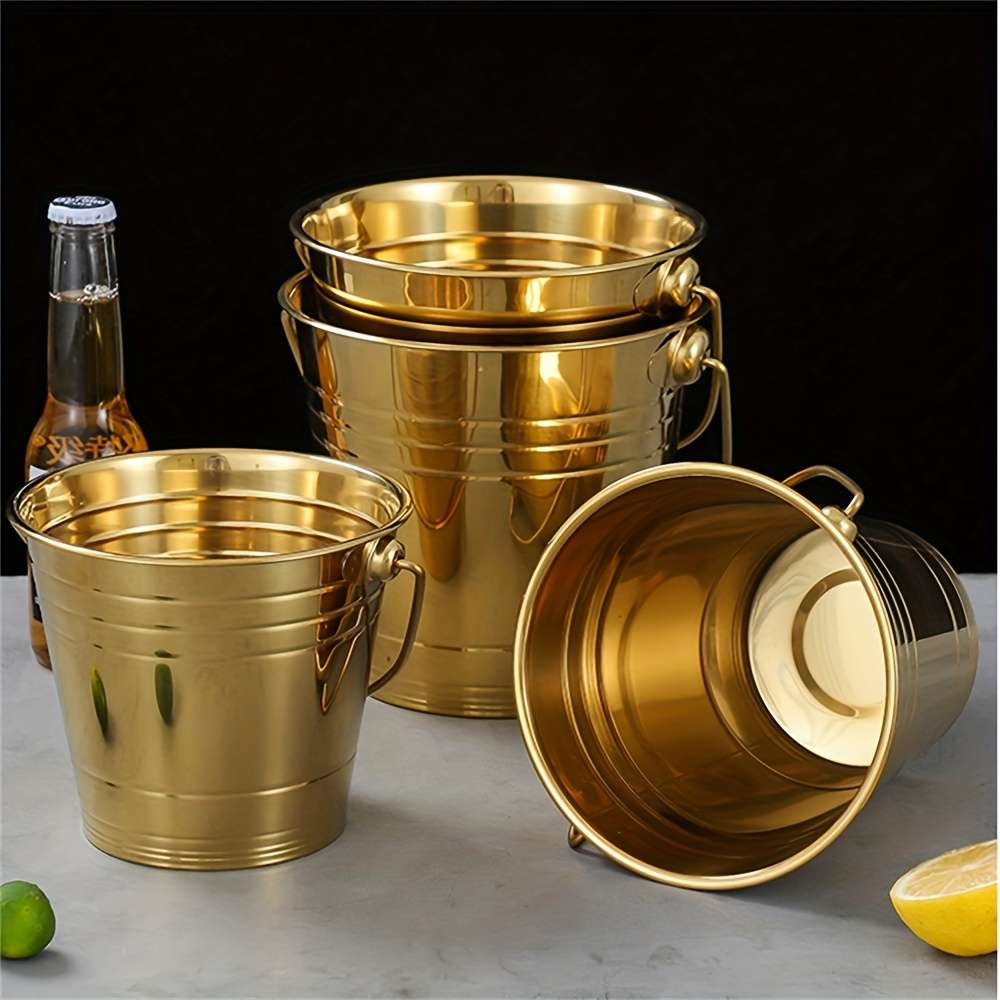 Ice Bucket Color Silvery Size1.5L