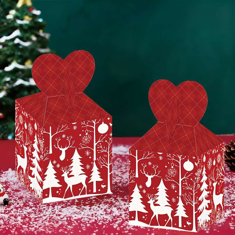 Christmas Gift Boxes Color Zz-Tgh-6Pcs