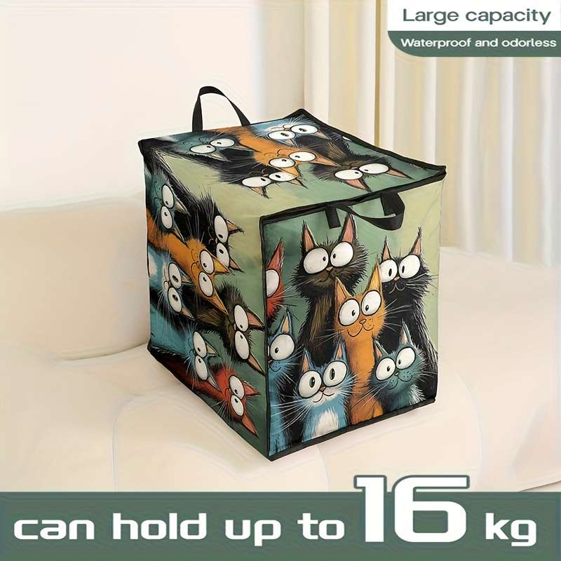 Storage Bag Style Small Big Eyes Kitten
