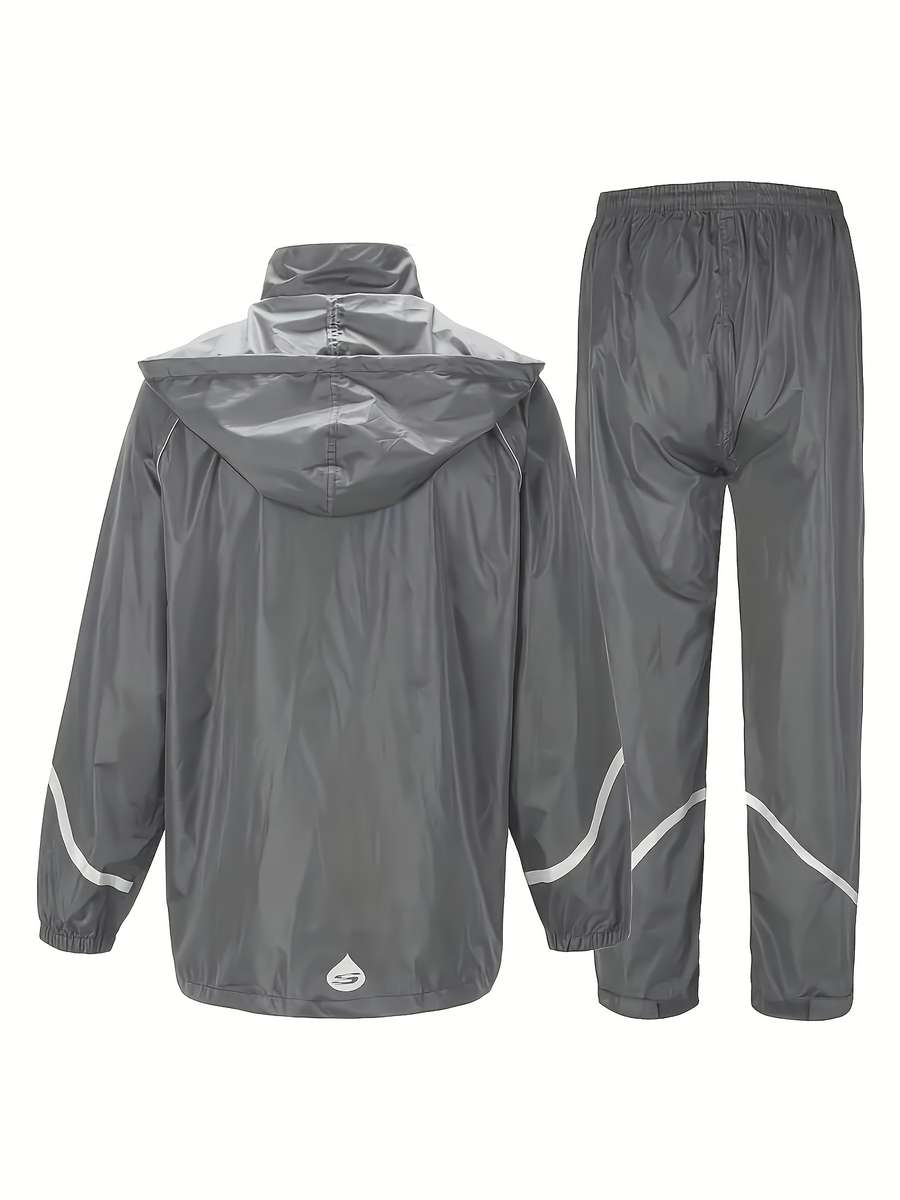 Raincoat Grey Size M