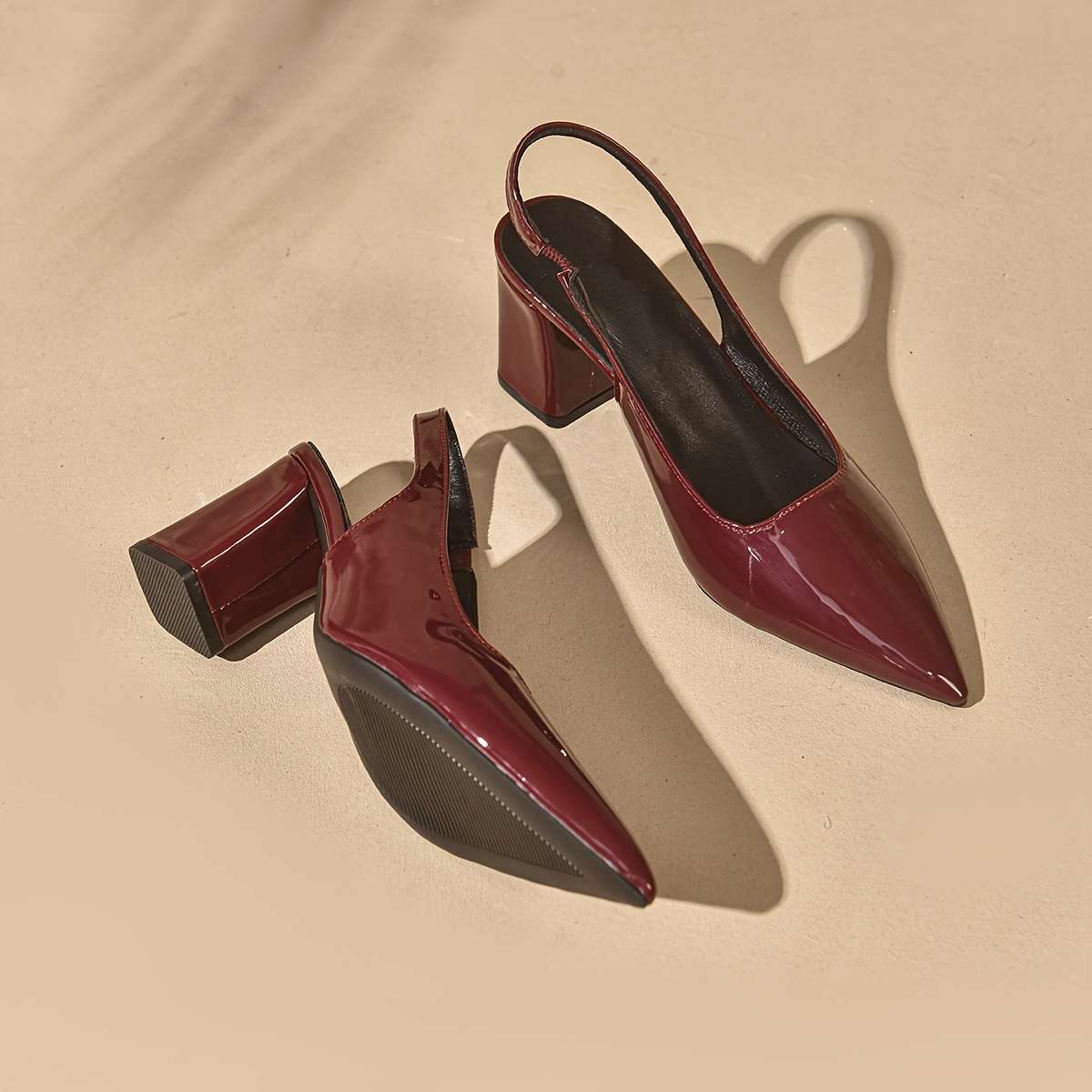 Women S High Heels Color Deep Red Sizeuk 3.5