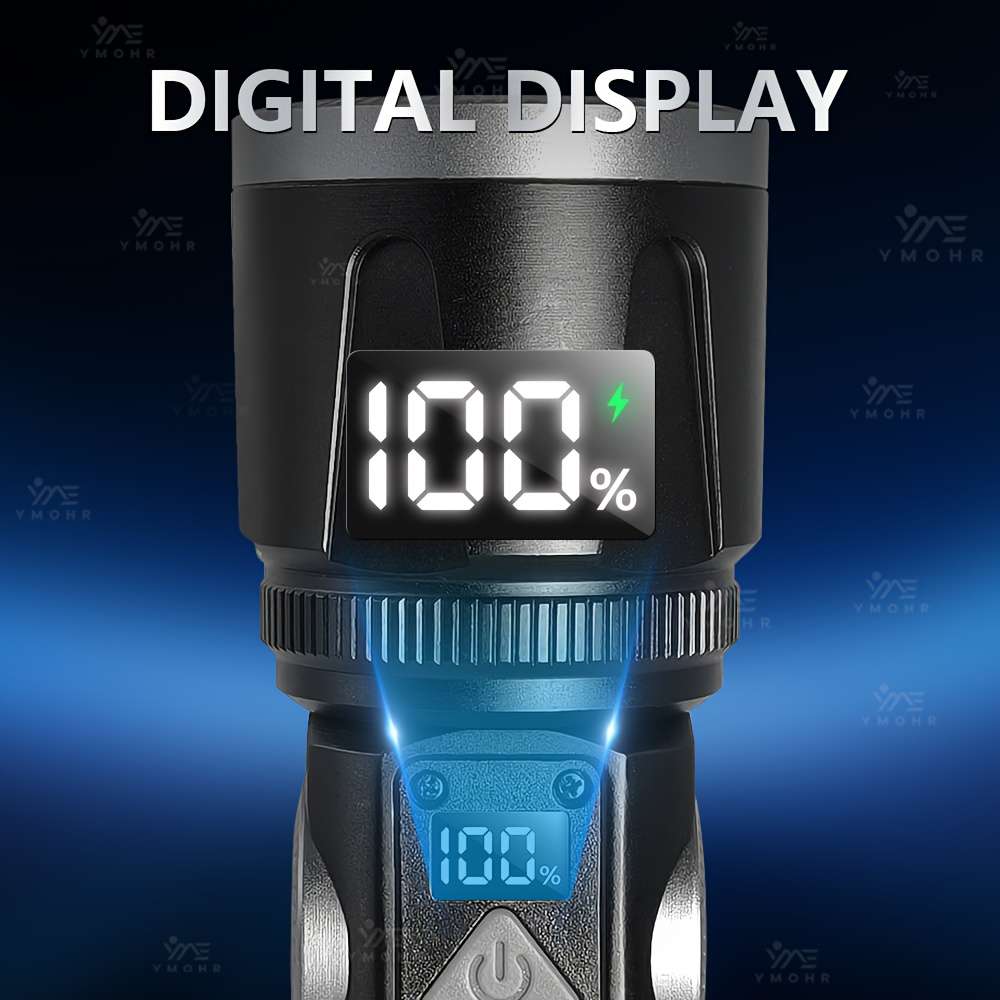 Compact 1Pc Ultra Bright Mode Zoomable Flashlight Portable Professional