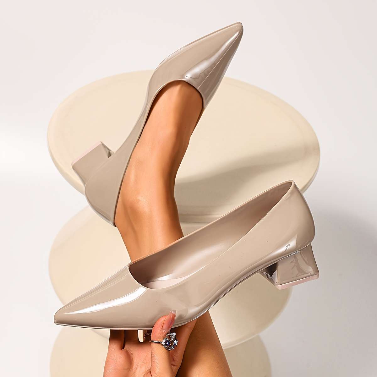 Women S High Heels Color White Sizeuk 2.5