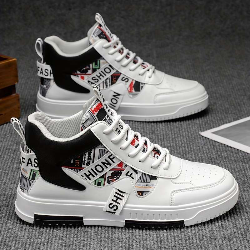 Sneakers Color White And Black Sizeuk 7