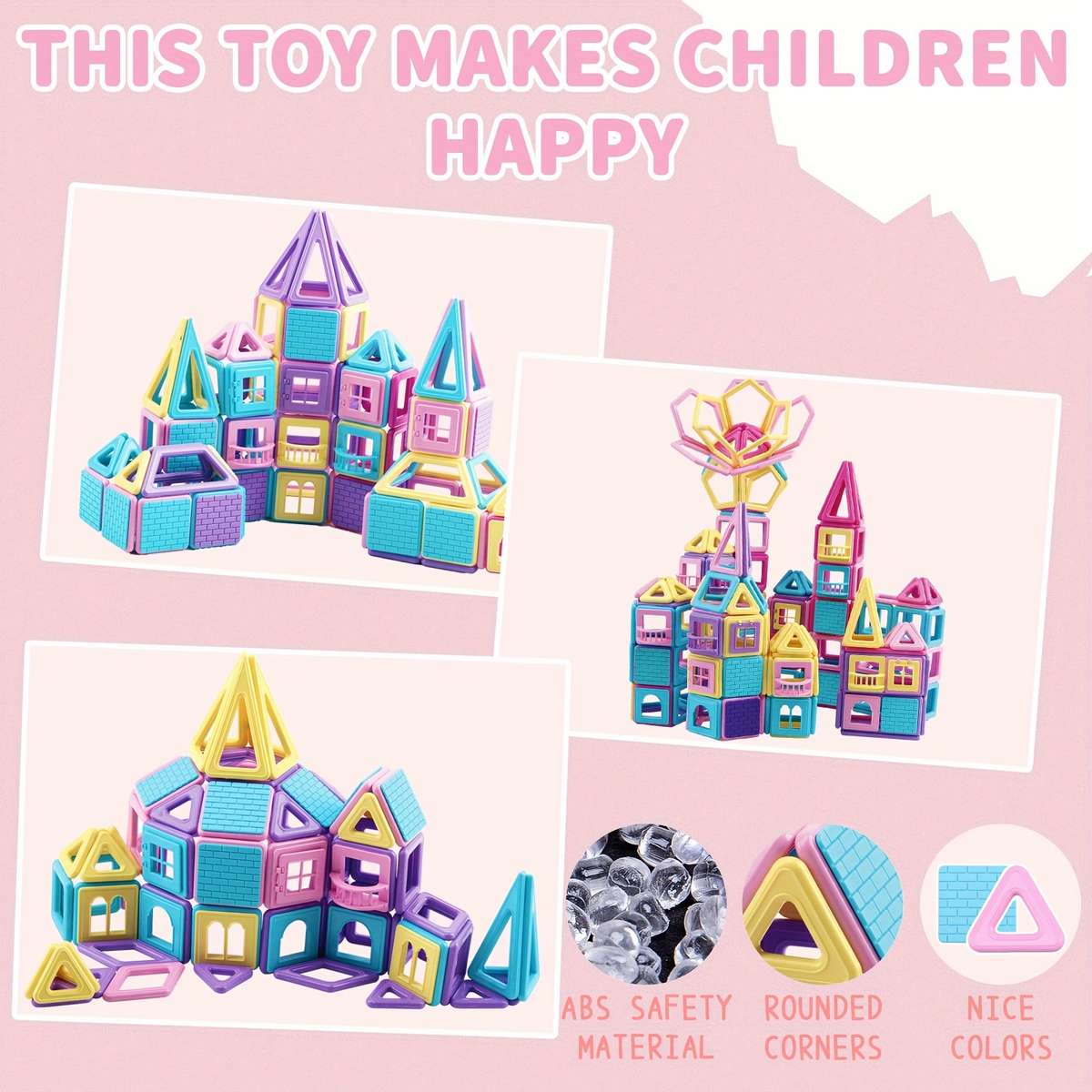 Building Toy Architectural Model Toy Set Applicable People 3 Add   Year Old