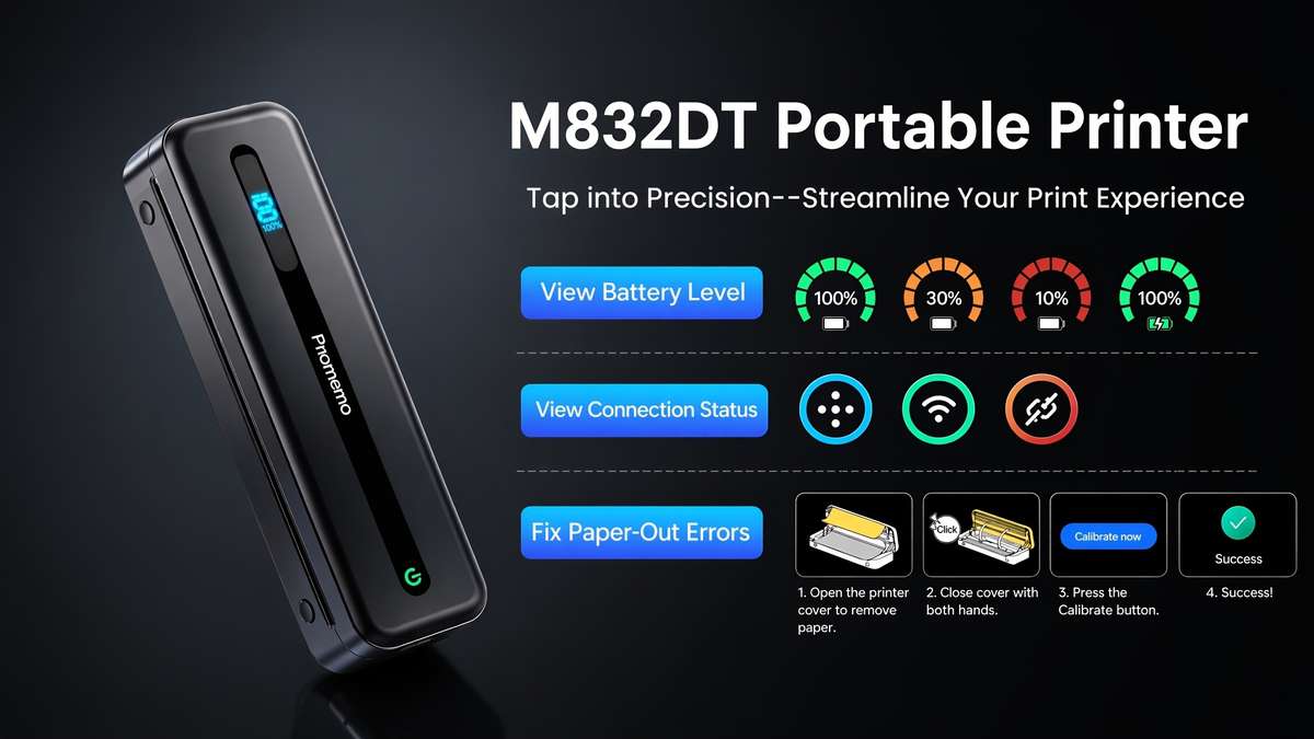 Printer Color Black M832 Pro