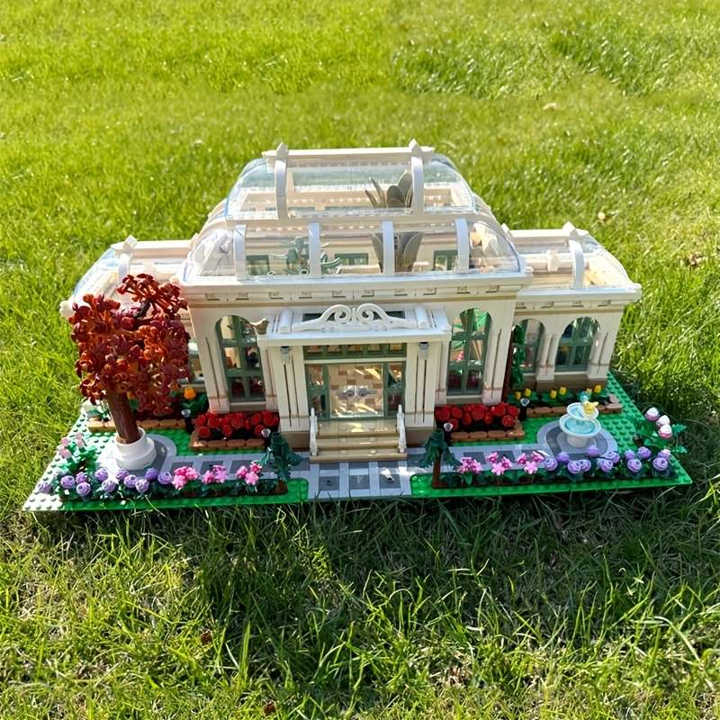 Building Toy Architectural Model Toy Set Style Botanical Garden