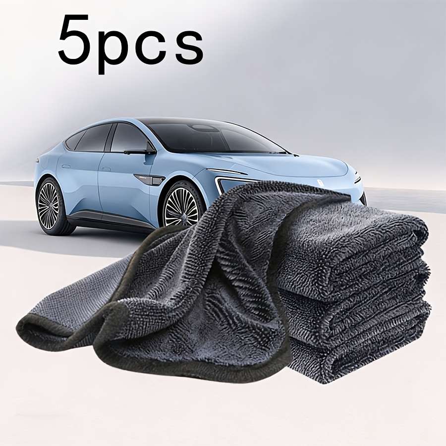 Rag Quantity 5 Piece Car Cloth Set