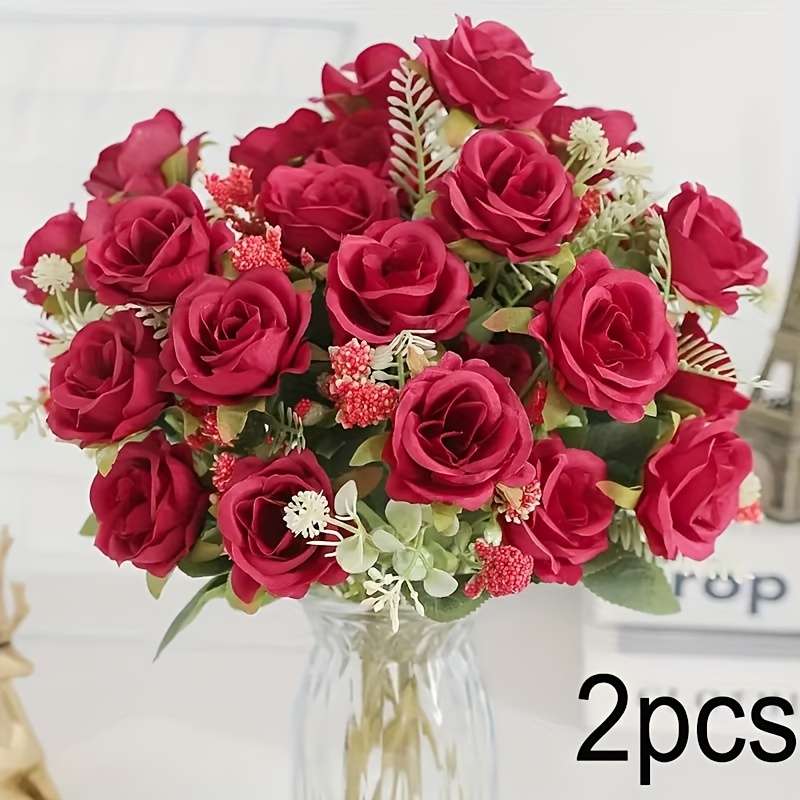 Wedding Supplies Color Claret Quantity 2Pcs