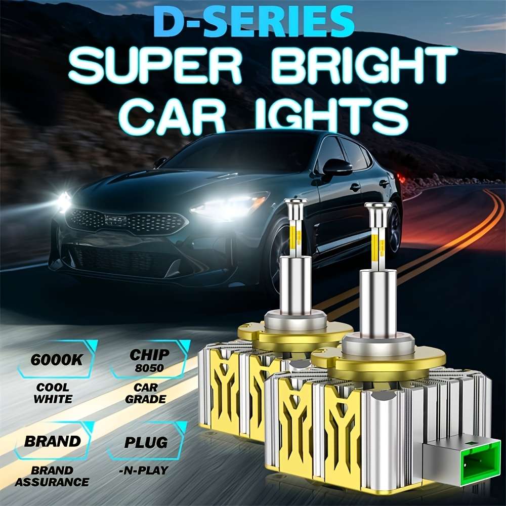 Car Lights Model D4Sr Quantity 2Pcs
