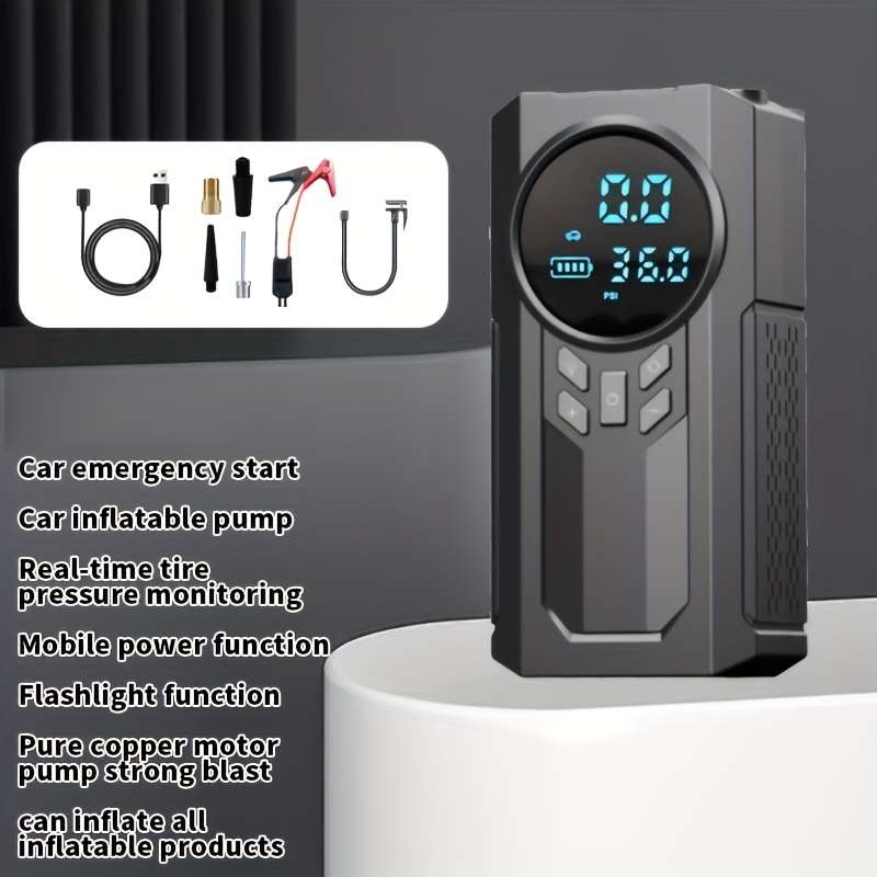 Ultra Durable Efficient Ergonomic Car Battery Starter Kit For Emergency Kit