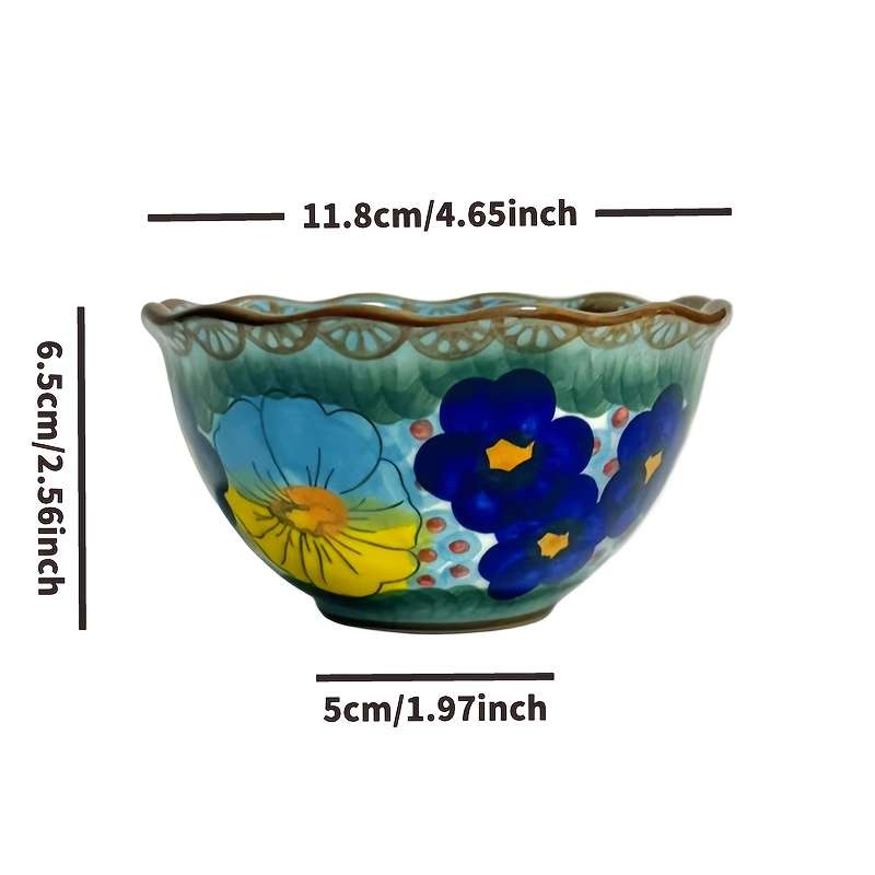 Bowl Color 11.43Cmblue