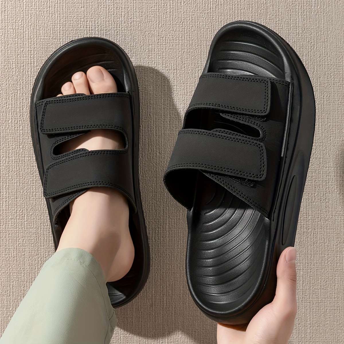 Sandals Color Grey Size Uk 5.5 6