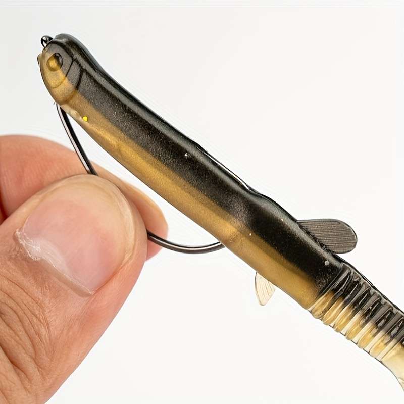 4pcs Small Loach Bait for Fishing Mandarin Fish Bass And Black Fish