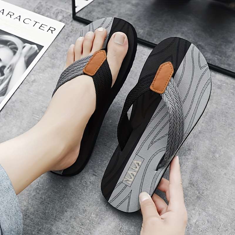 Men Slippers Summer Style Red Size Uk 11