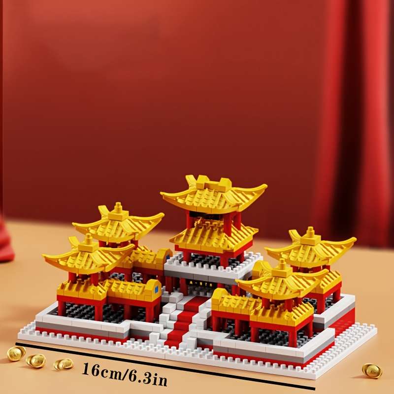 3D Building Model Puzzle Set Color Cp1072