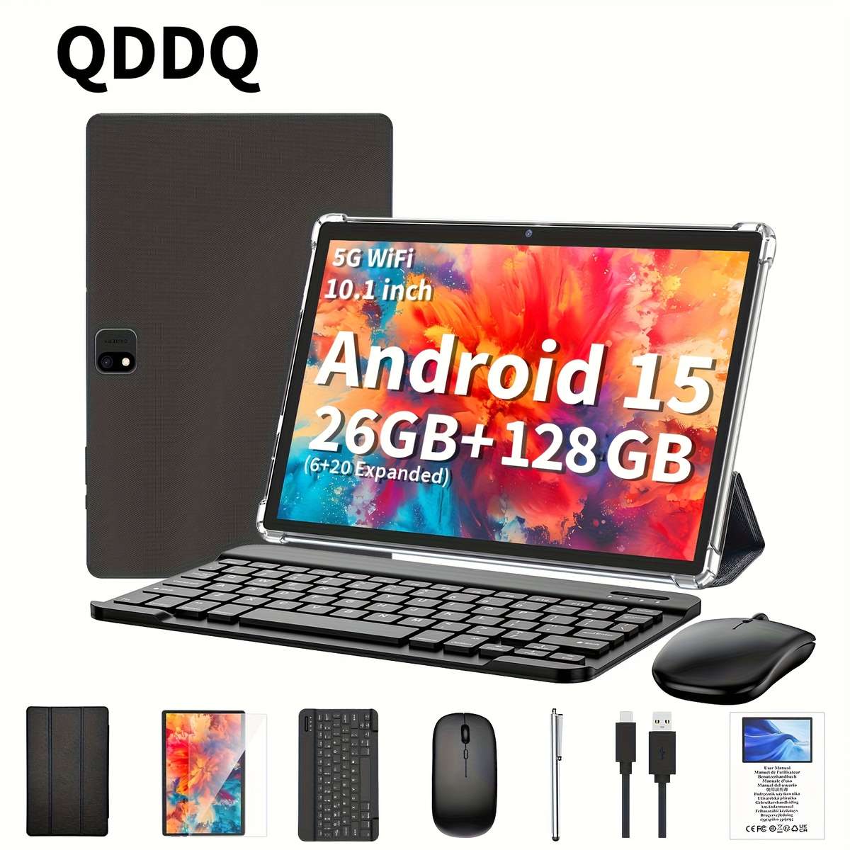 Modern Qddq Android Tablet Ram For Designers Multi Tasking Support 26Gb 128Gb