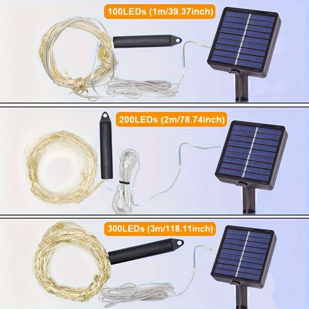 Christmas Lights Warm Color Size 1M 10 Strips 100 Leds