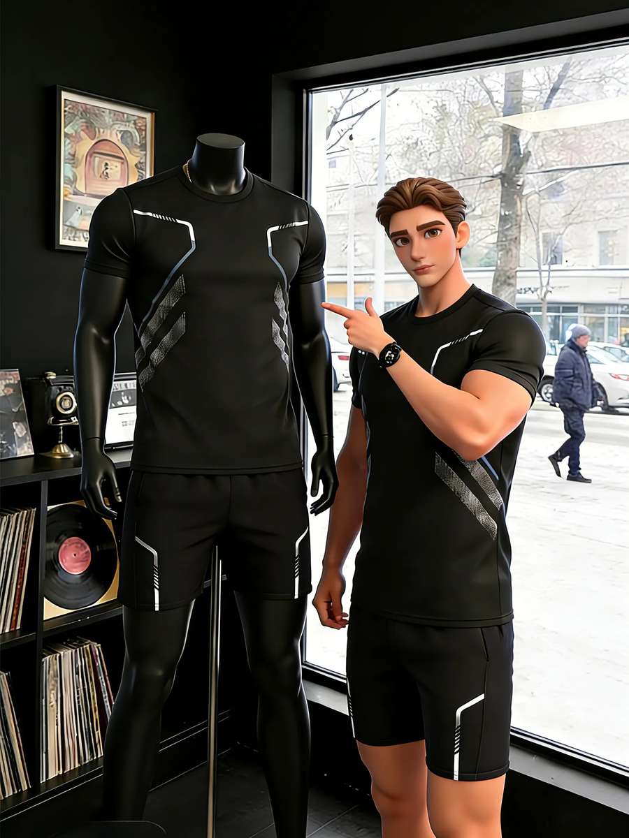 Men S Clothing Color Black Size Xl